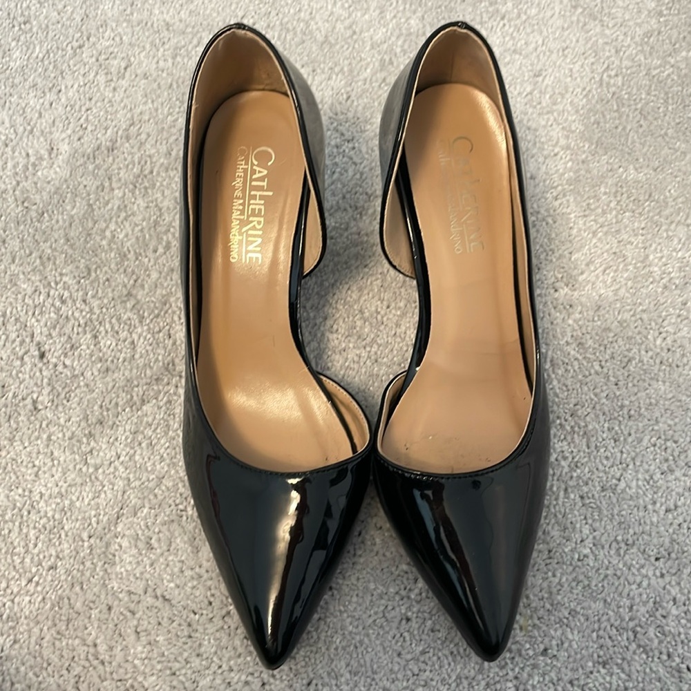 Catherine by Catherine Malandrino Black Patent Shoes Size 7.5